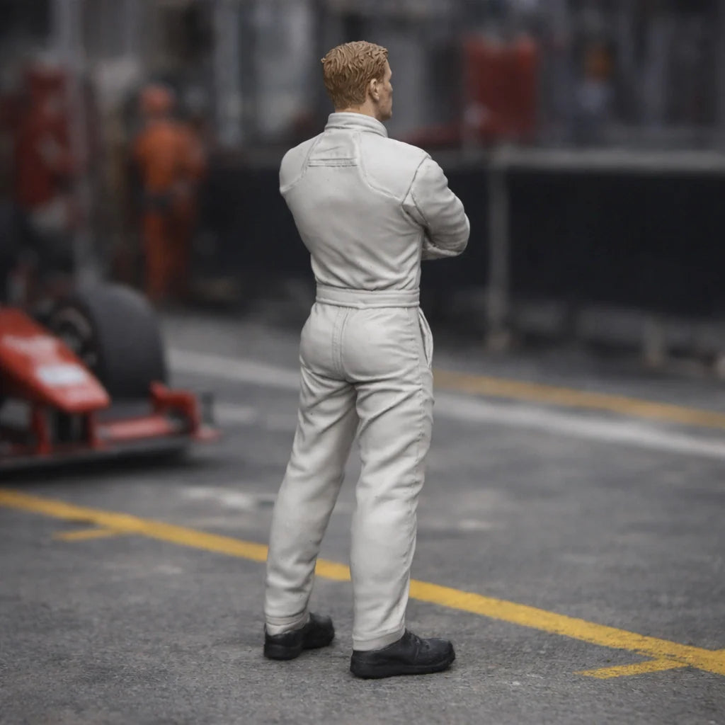 The Paddock Professional | Scale Racing Slot Car Driver Figurine