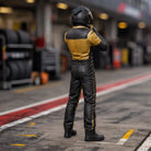 The Focus Driver | Racing Driver Helmet Prep Resin Figurine