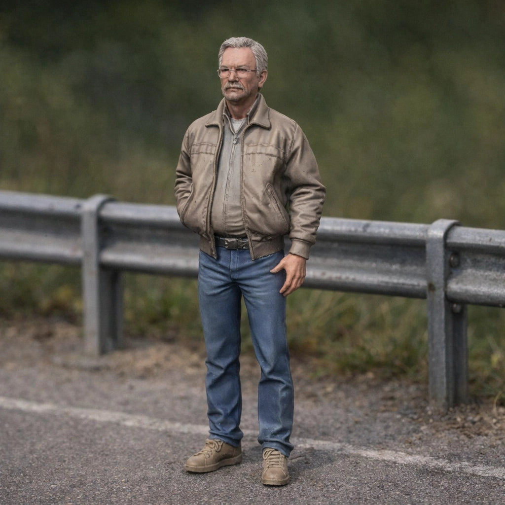 Veteran Motorsport Spectator | Resin Figurine