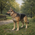 German Shepherd Alsatian Dog | Resin Animal Accessory