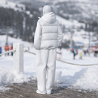 Avant-Garde Tourist in Puffer Vest & Tracksuit | Resin Figurine
