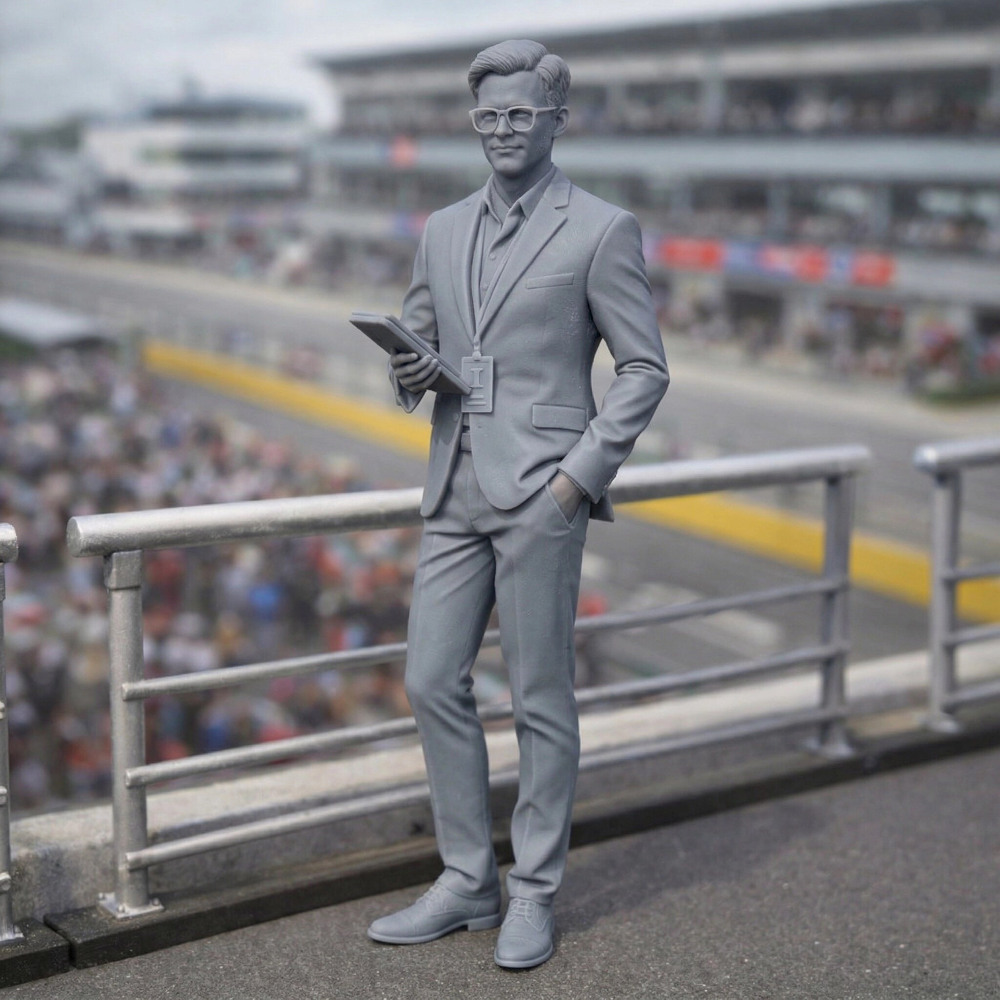 Paddock Hospitality Representative | Resin Figurine