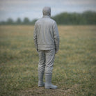 Rural Farmer Landowner | Grey Resin Farm Diorama Figurine