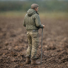 Field Agronomist | Grey Resin Farm Diorama Figurine
