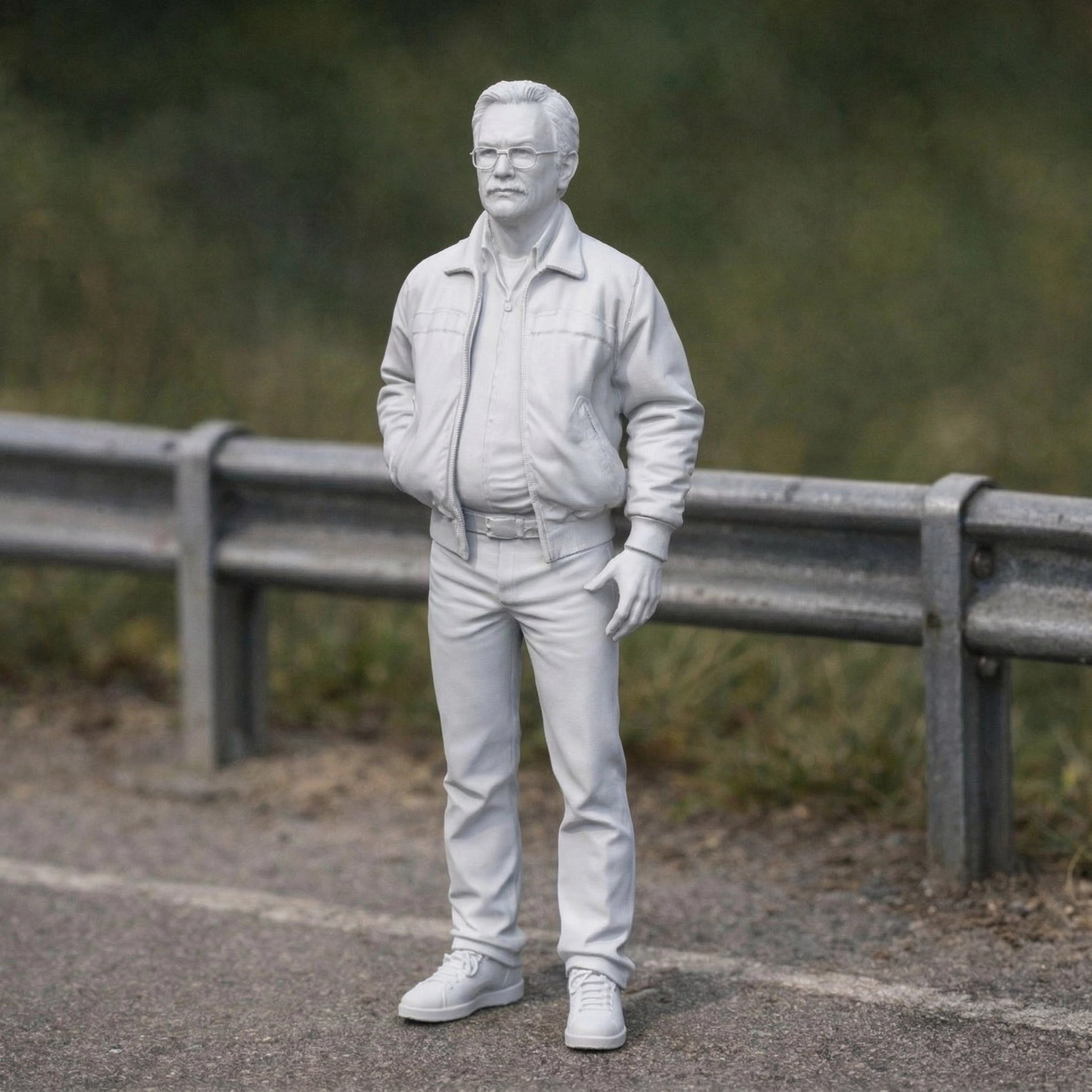 Veteran Motorsport Spectator | Resin Figurine