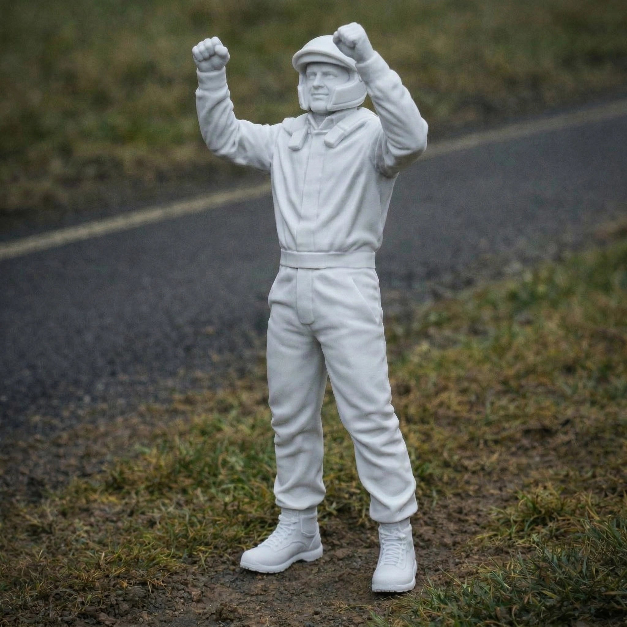 High-Visibility Rally Marshal | Resin Figurine