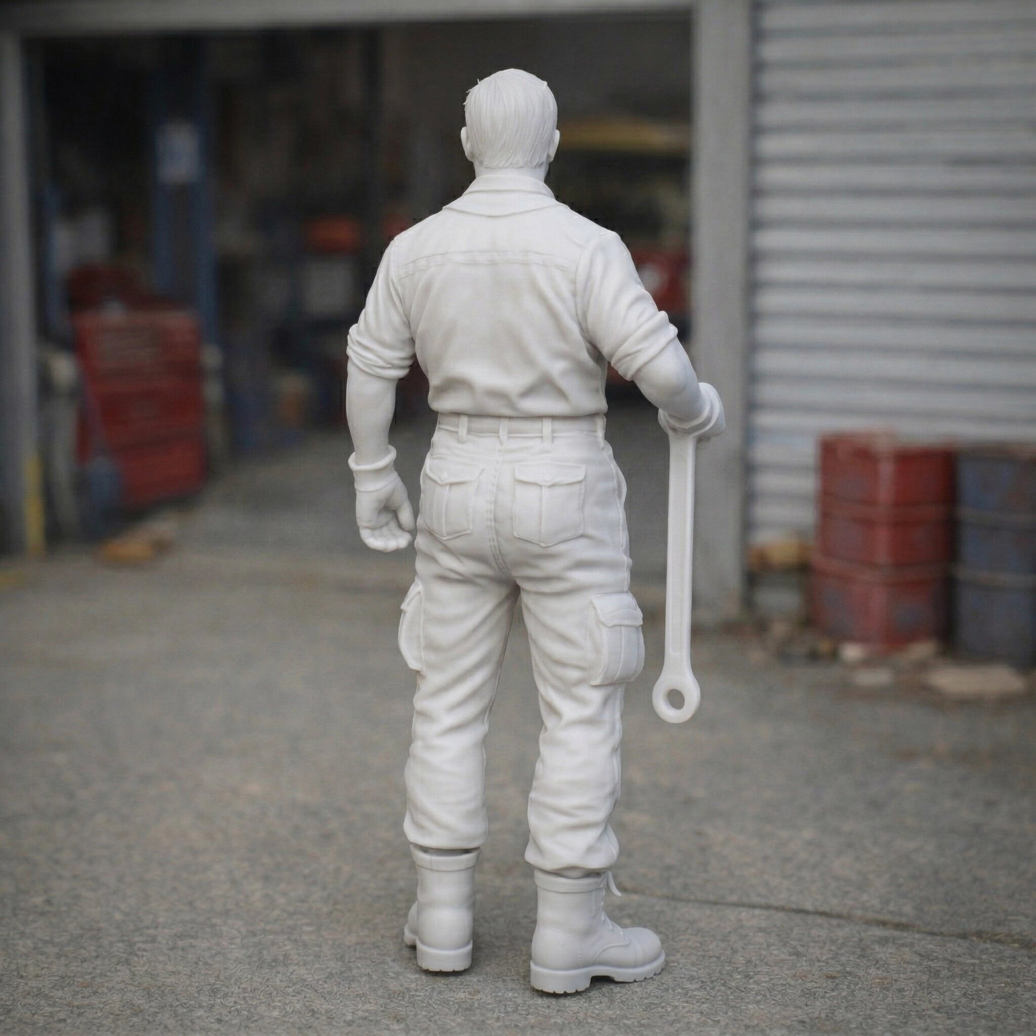 Master Garage Mechanic | Resin Figurine
