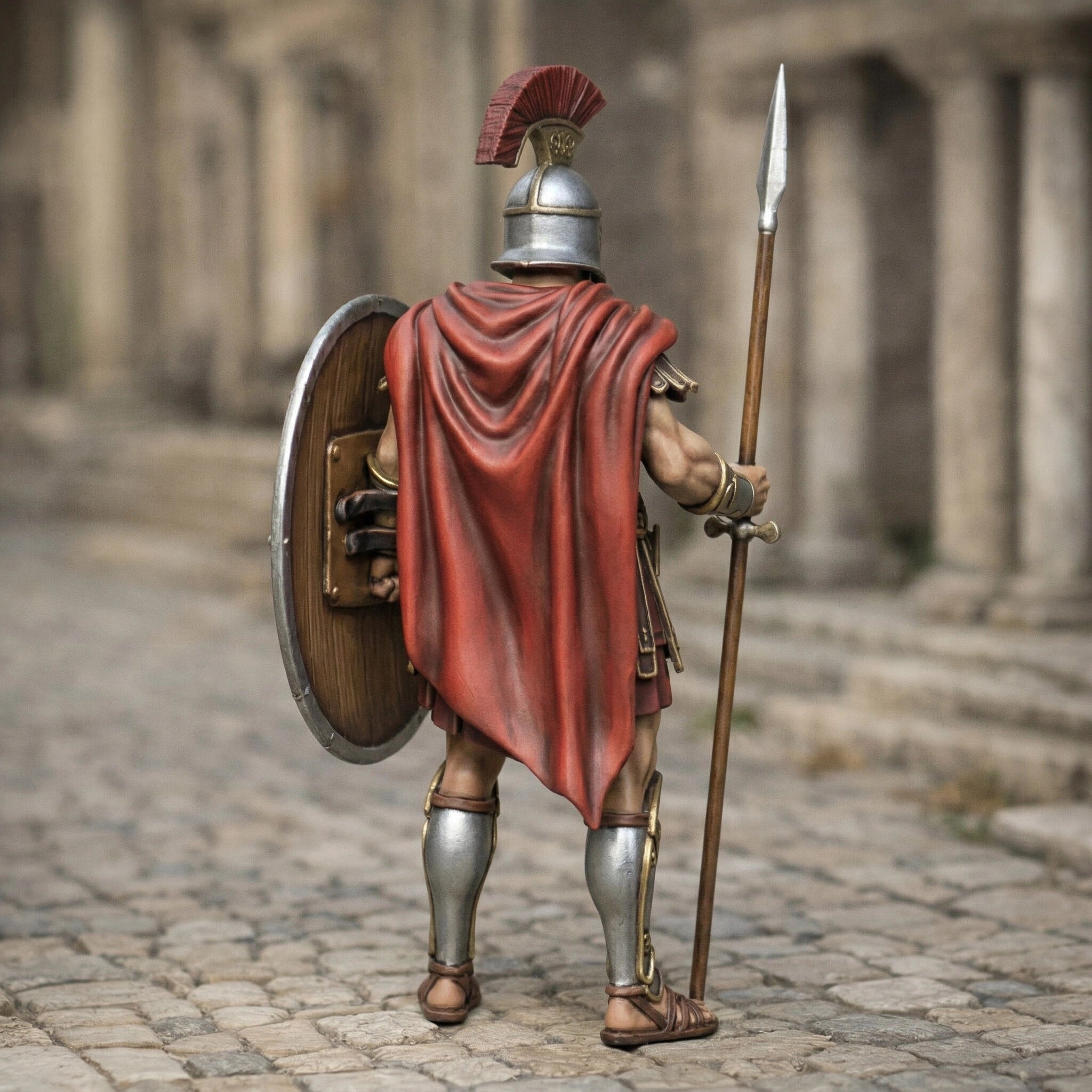 Elite Spartan Hoplite Roman Soldier | Resin Figurine