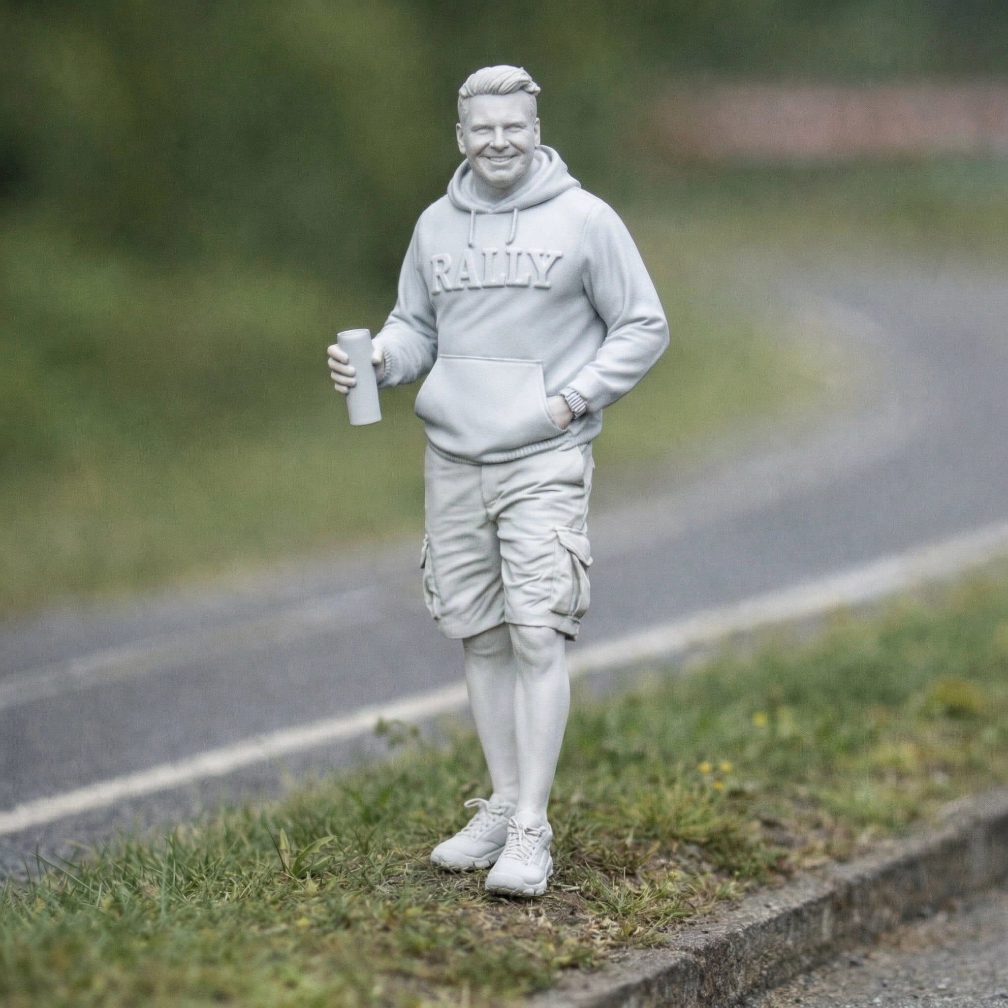 Rally Enthusiast | Resin Figurine