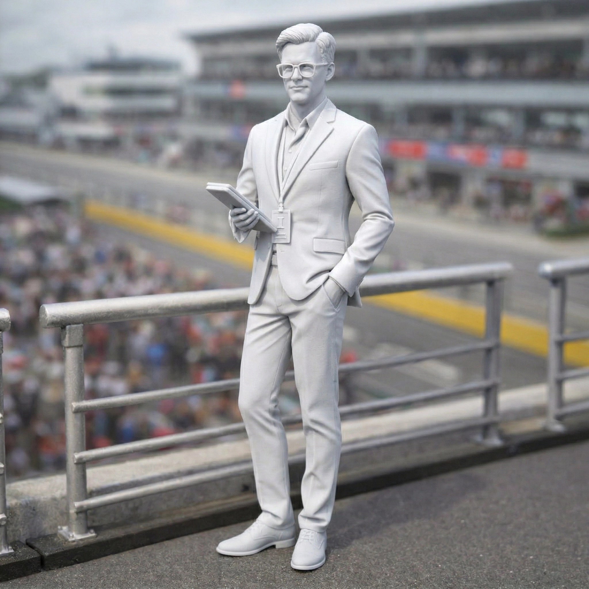 Paddock Hospitality Representative | Resin Figurine