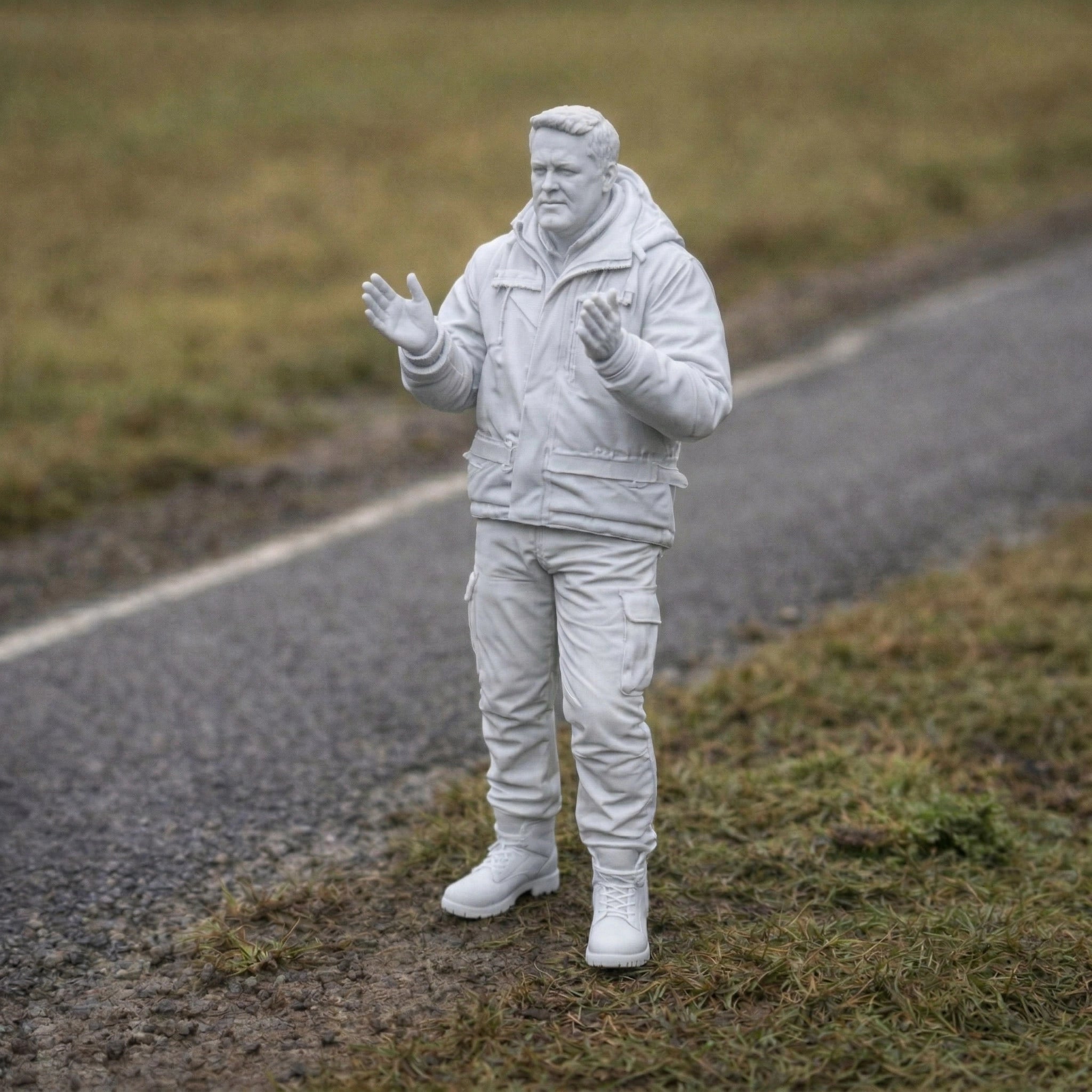 Encouraging Spectator | Resin Diorama Figurine