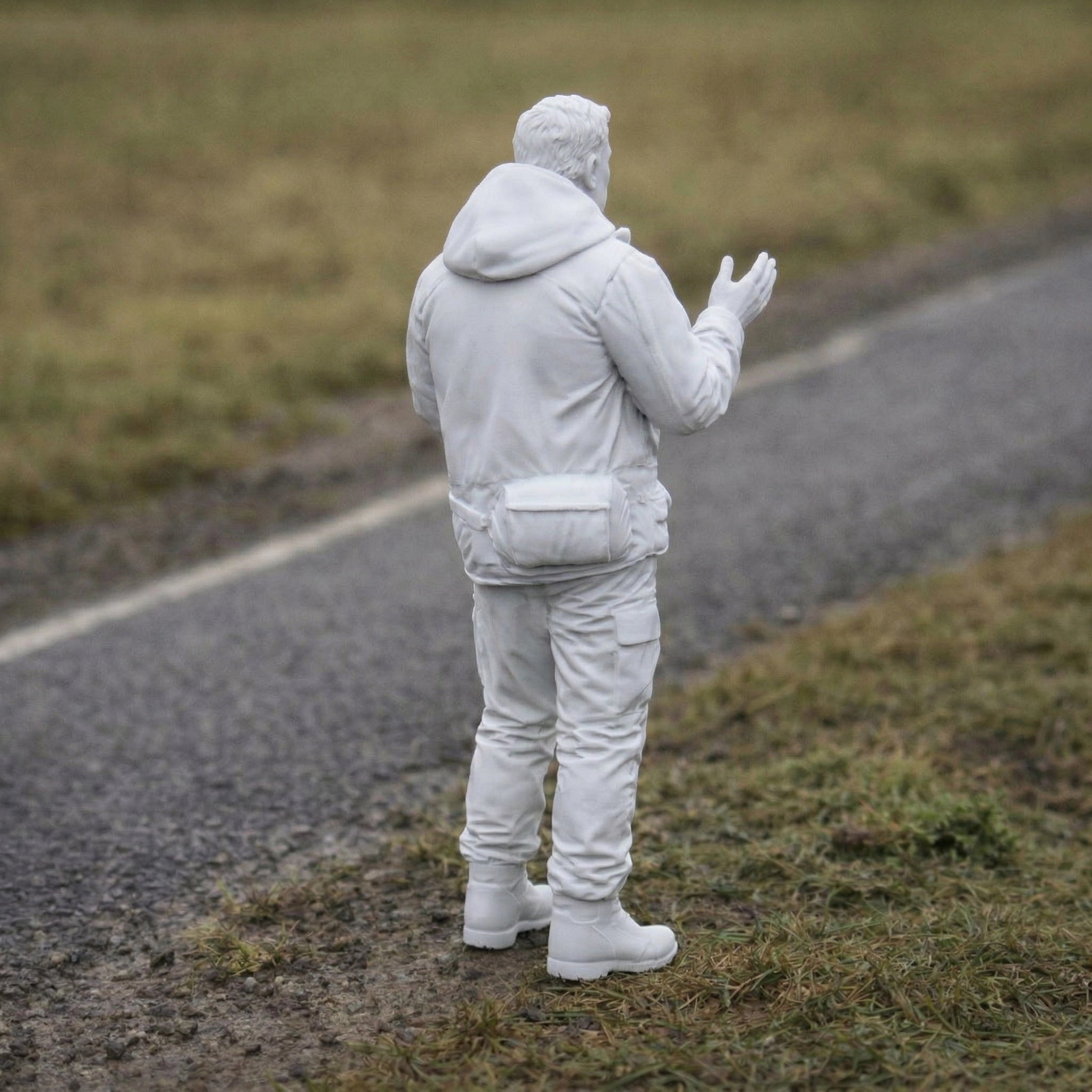 Encouraging Spectator | Resin Diorama Figurine