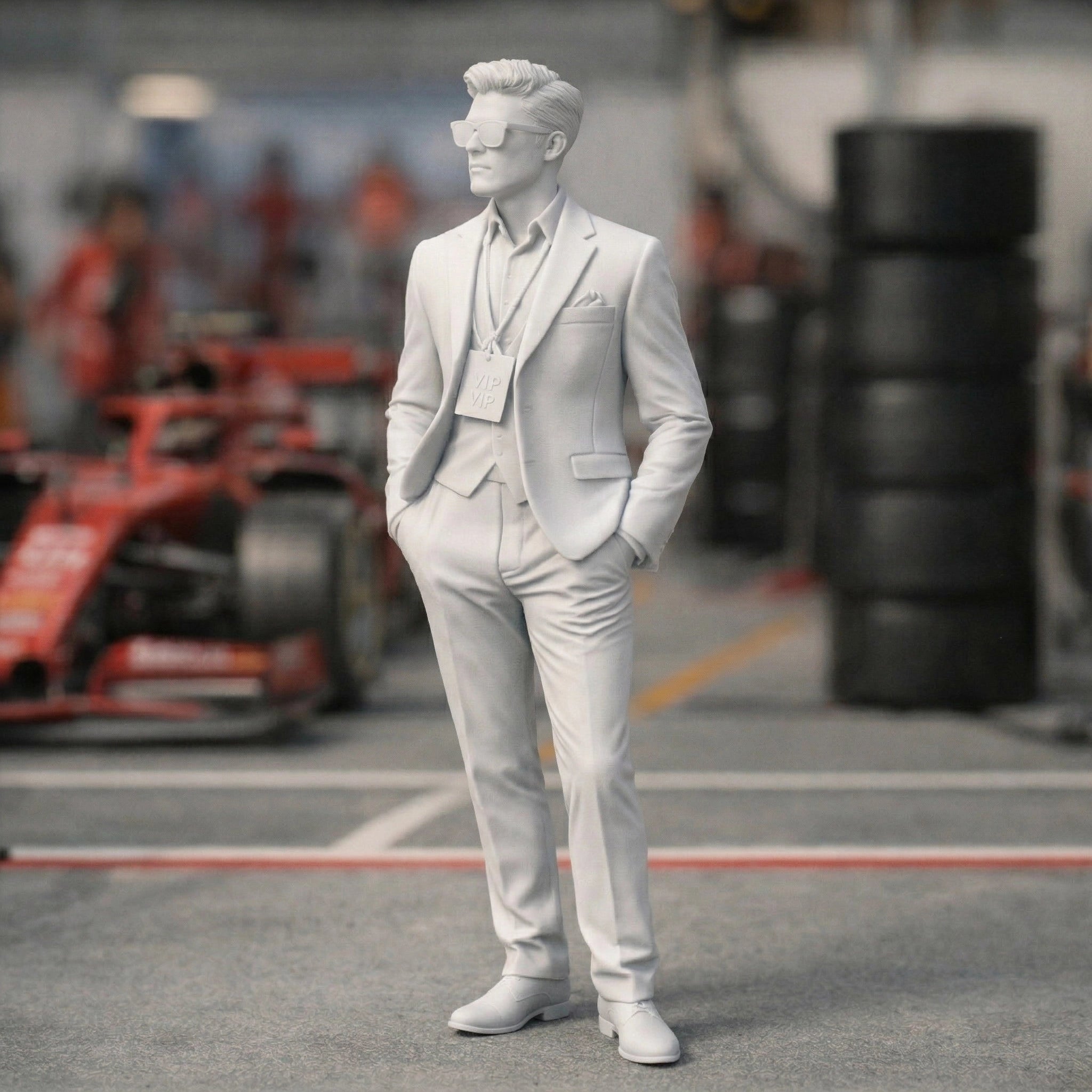 VIP Paddock Guest | Resin Figurine