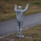 Die-Hard Rally Fan | Grey Resin Diorama Figurine