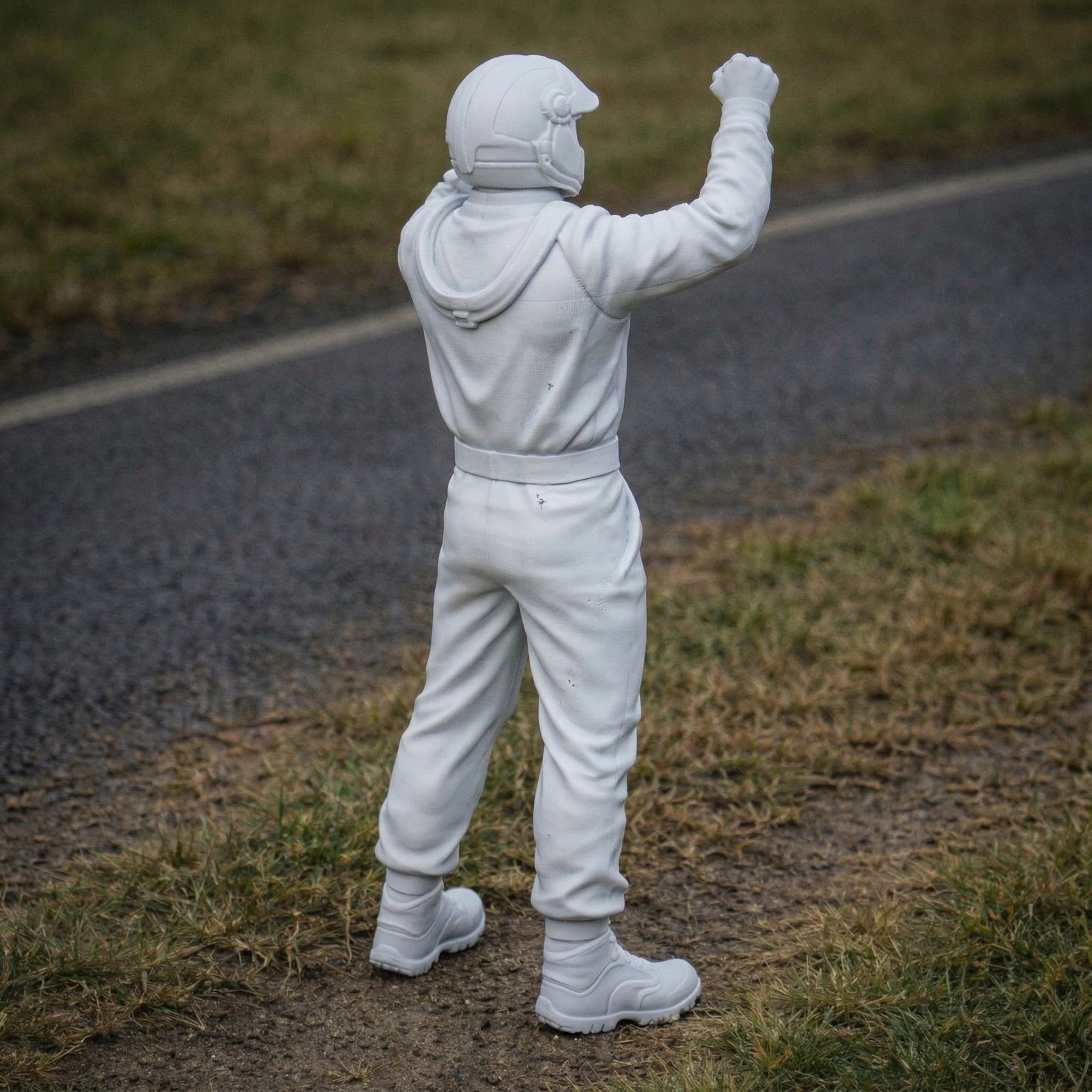 High-Visibility Rally Marshal | Resin Figurine