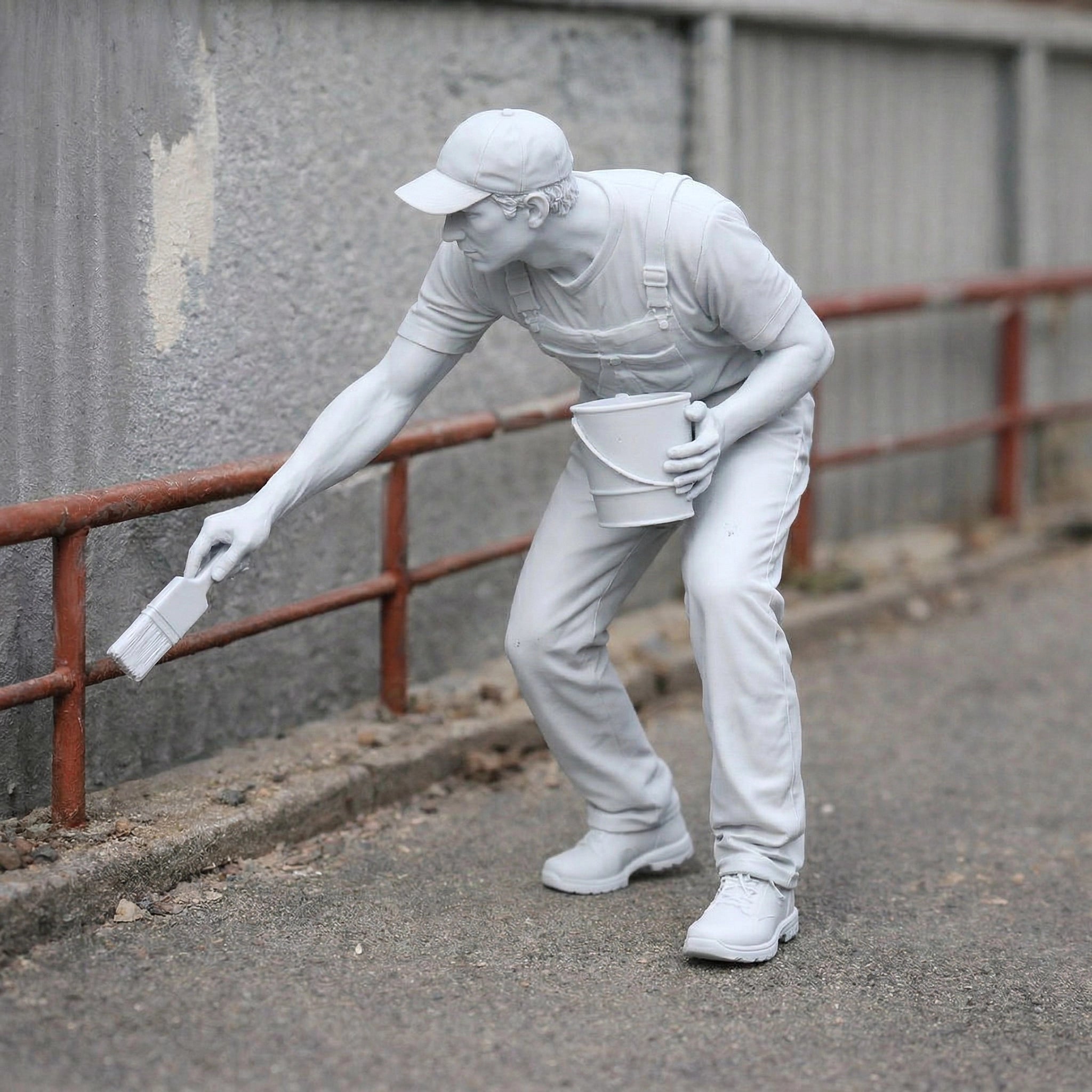 Workman Painter | Resin Figurine