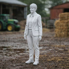 Farm Inspector in Smart-Casual Duty Wear | Scale Resin Farm Diorama Figurine