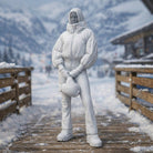 Professional Snowboarder in Tech-Wear | Resin Figurine