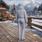 Professional Skier in Cropped Puffer | Resin Figurine