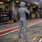 The Focus Driver | Racing Driver Helmet Prep Resin Figurine