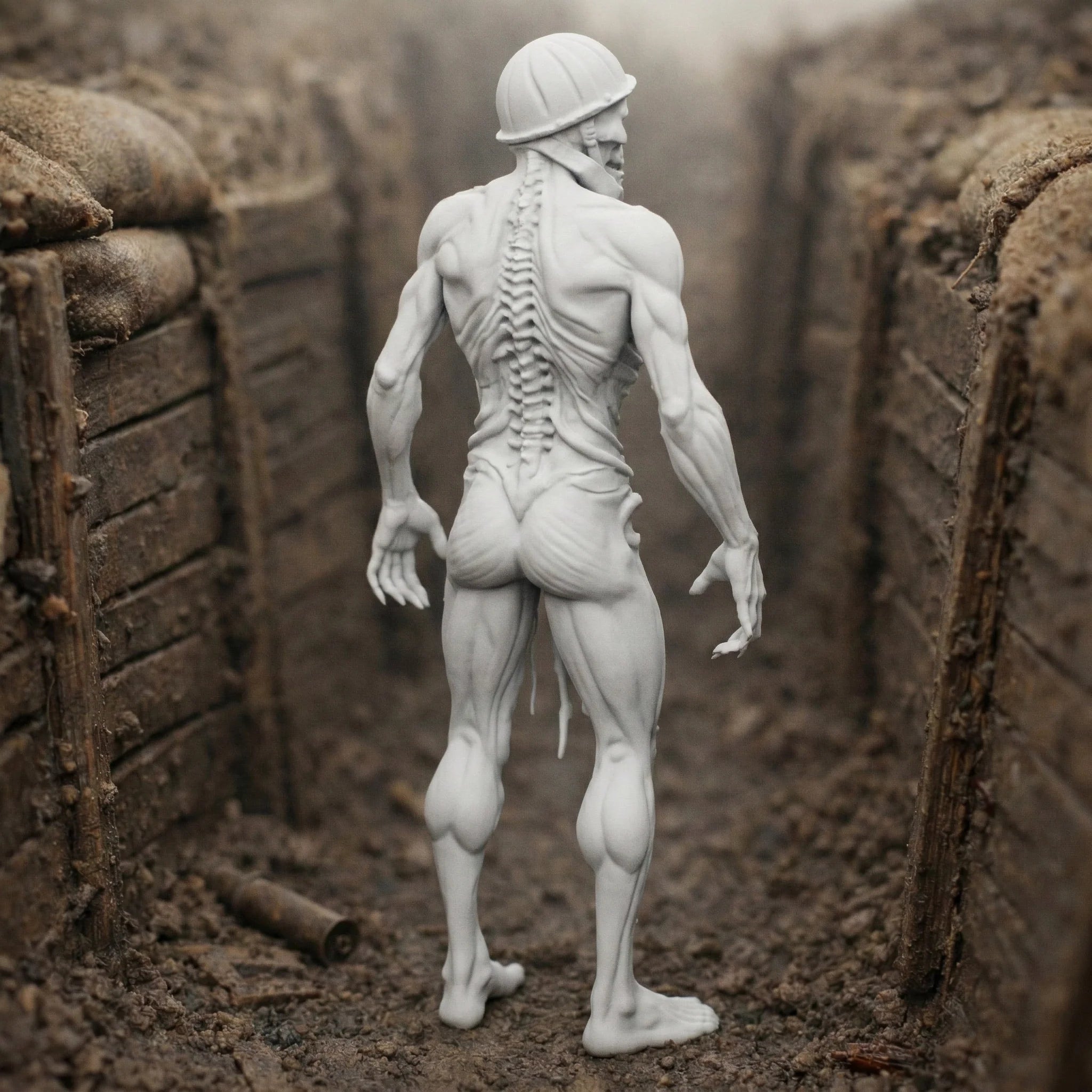 The Trench Stalker | Undead Great War Soldier Resin Miniature