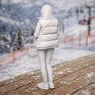 Alpine Tourist in Gilet & Performance Leggings | Resin Figurine