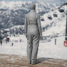 Vintage Alpine Skier in High-Waisted Salopettes | Resin Figurine